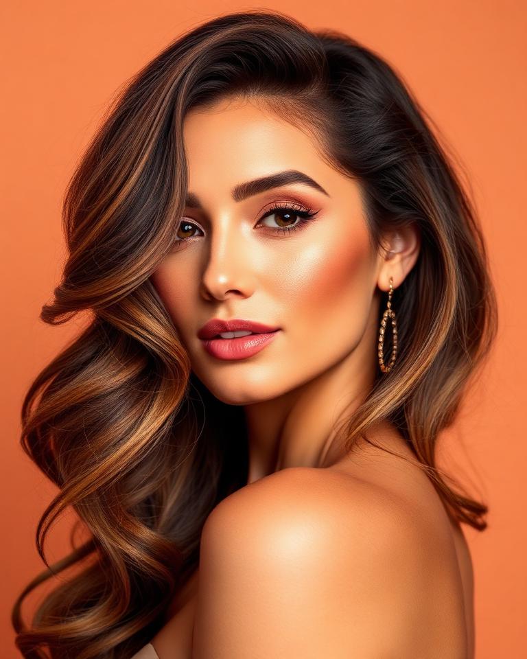 Hollywood Glam Waves example 1