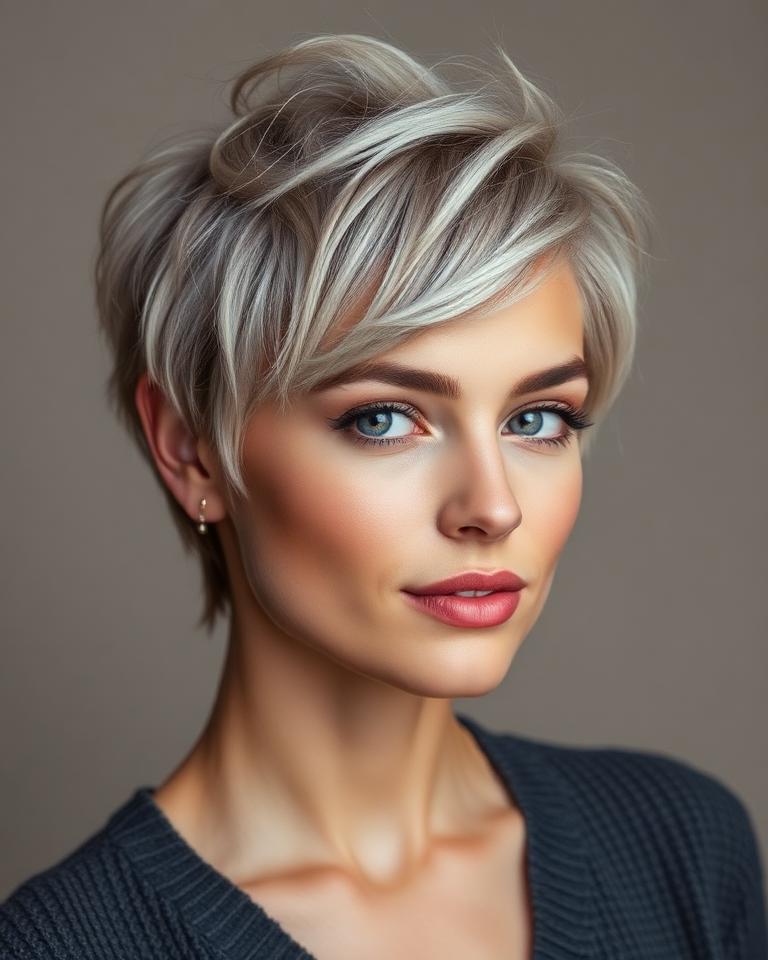 Tousled Parisian Pixie example 1